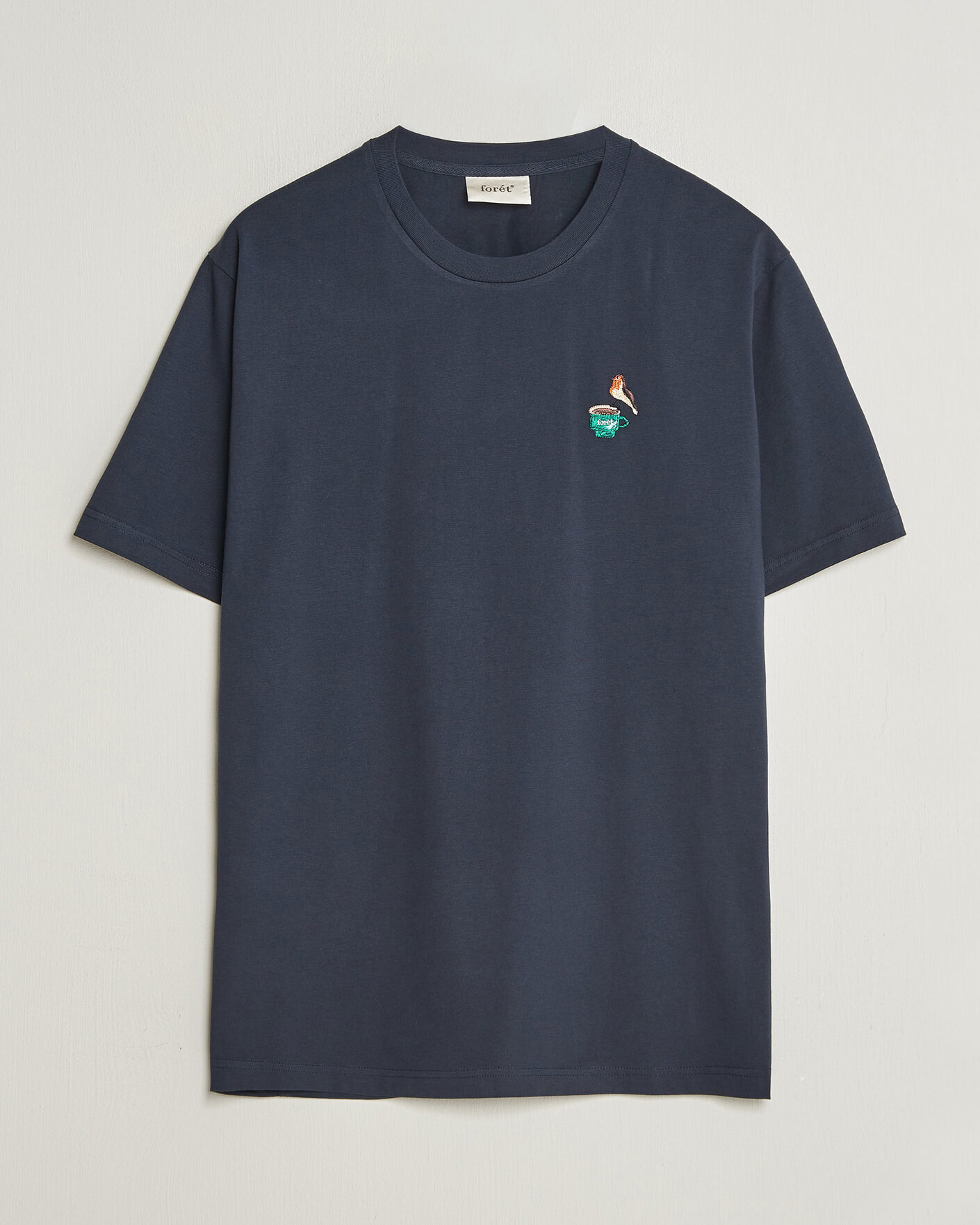 Mies | T-paidat | Forét | Rest T-Shirt Navy