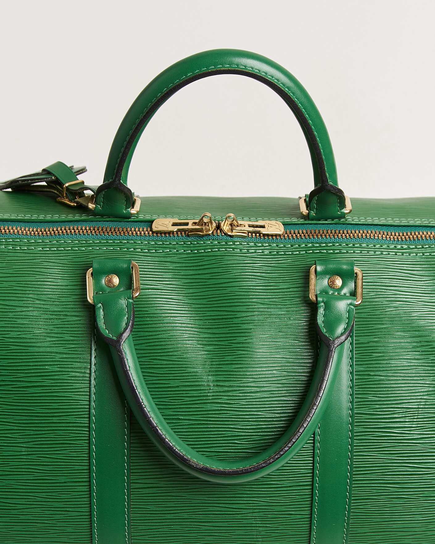 Mies | Pre-Owned & Vintage Bags | Louis Vuitton Pre-Owned | Keepall 55 Epi Leather Green