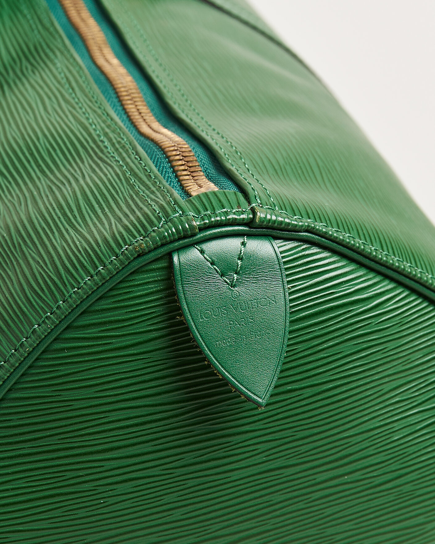 Mies | Pre-Owned & Vintage Bags | Louis Vuitton Pre-Owned | Keepall 55 Epi Leather Green
