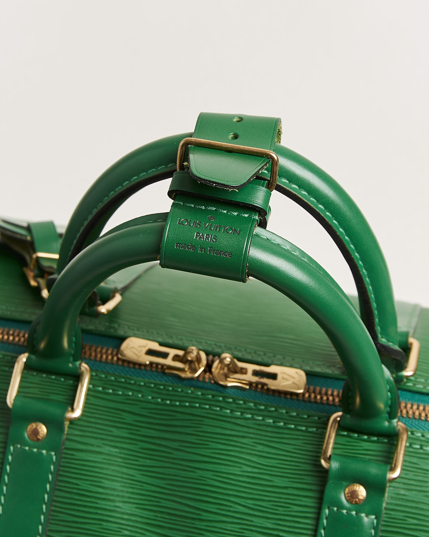 Mies | Pre-Owned & Vintage Bags | Louis Vuitton Pre-Owned | Keepall 55 Epi Leather Green