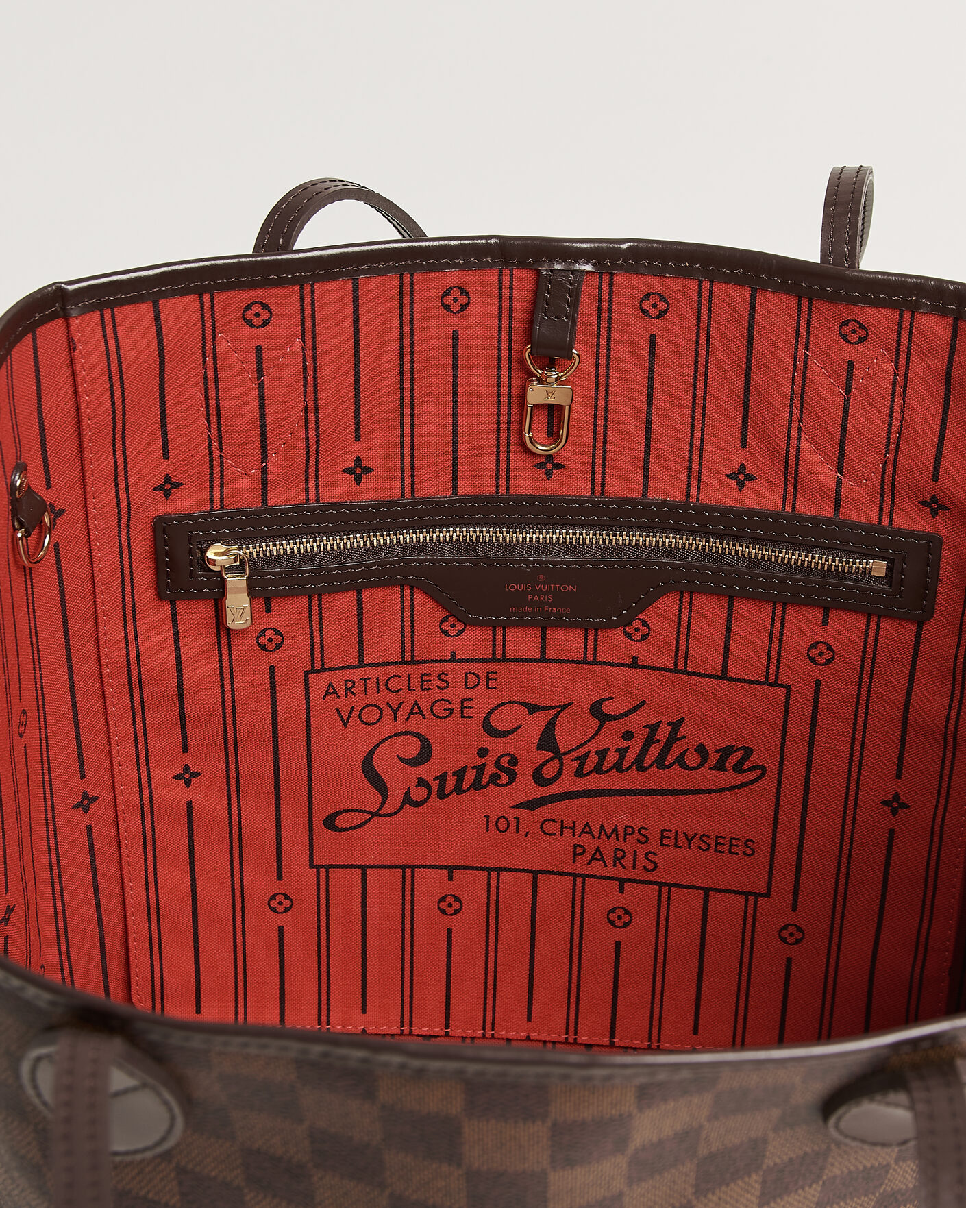 Mies | Pre-Owned & Vintage Bags | Louis Vuitton Pre-Owned | Neverfull MM Damier Ebene