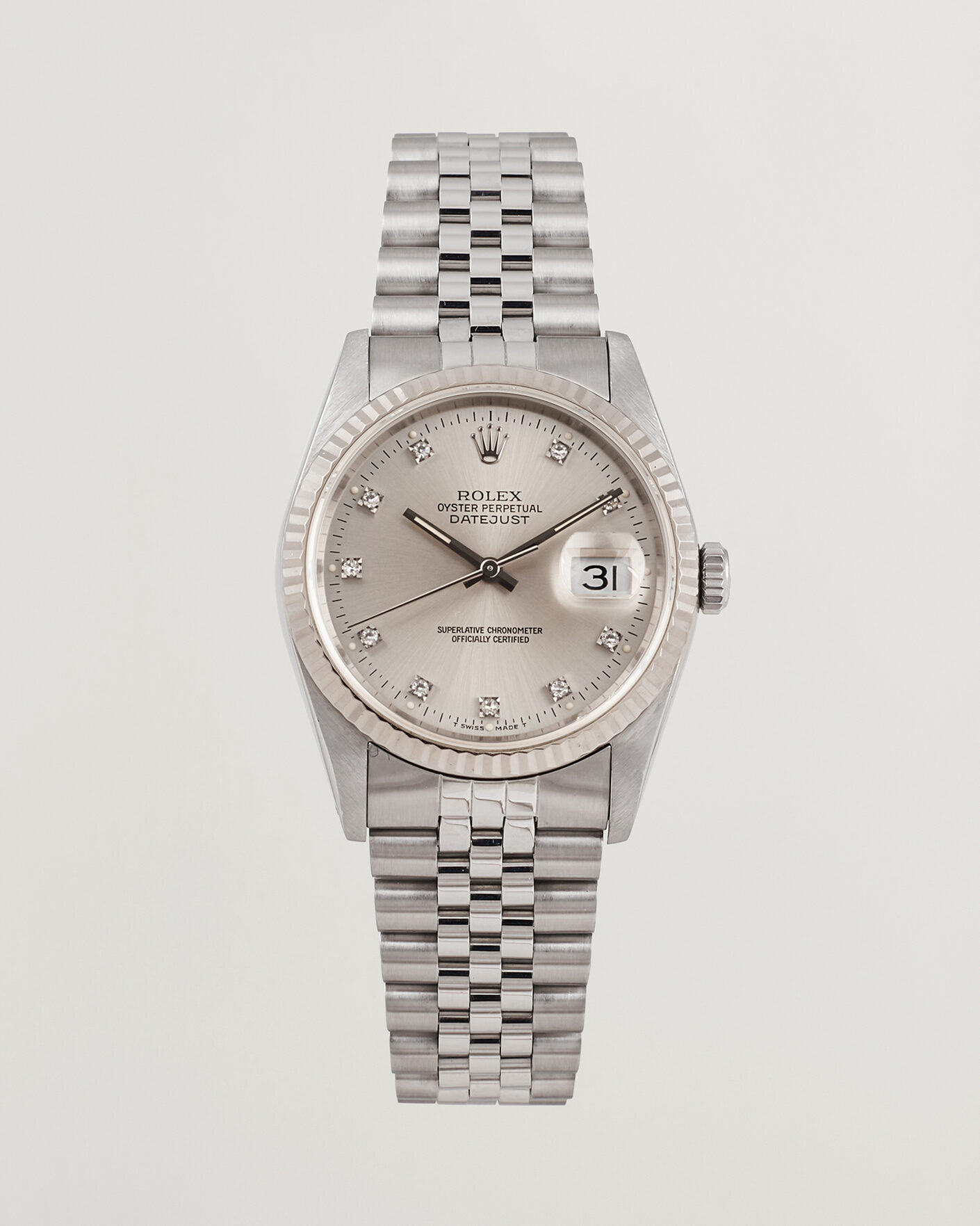 Mies | Pre-Owned & Vintage Watches | Rolex Pre-Owned | Datejust 36 Diamant