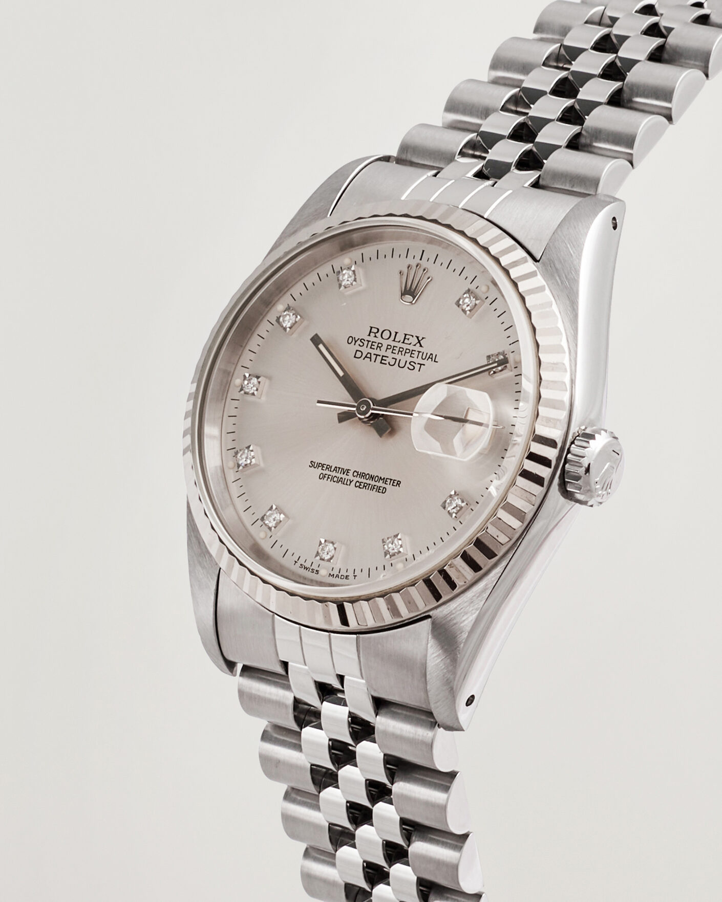 Mies | Pre-Owned & Vintage Watches | Rolex Pre-Owned | Datejust 36 Diamant
