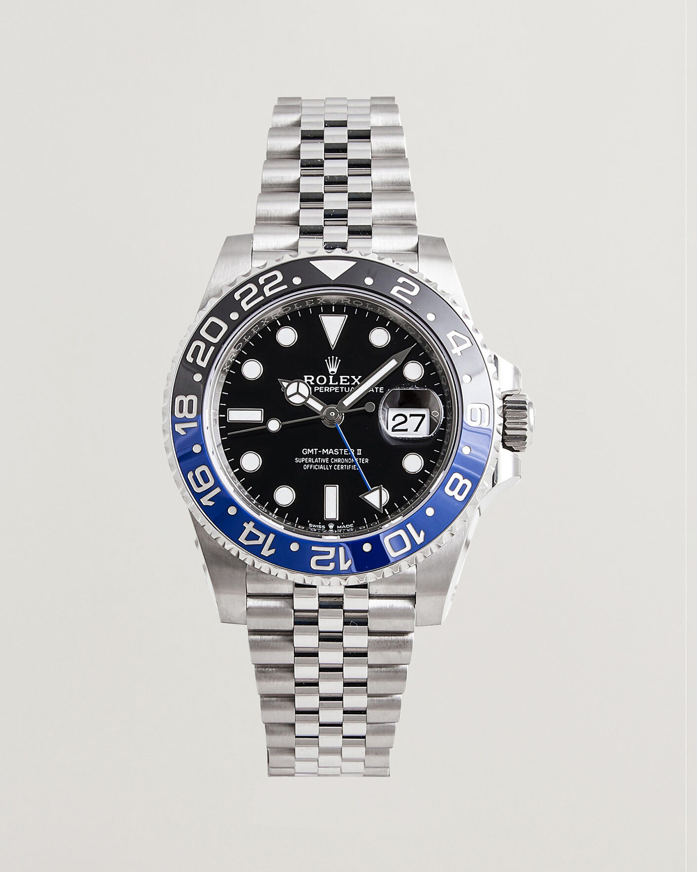 Mies | Pre-Owned & Vintage Watches | Rolex Pre-Owned | GMT-Master II Batgirl