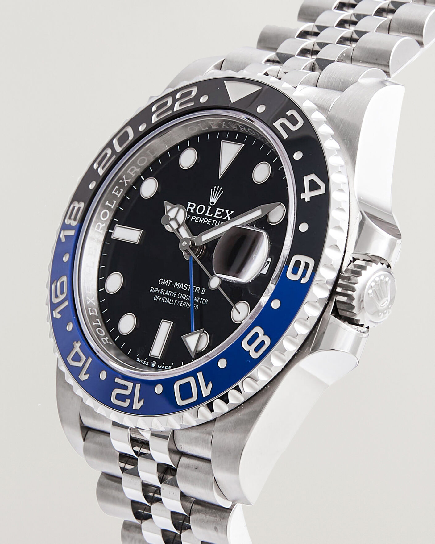 Mies | Pre-Owned & Vintage Watches | Rolex Pre-Owned | GMT-Master II Batgirl