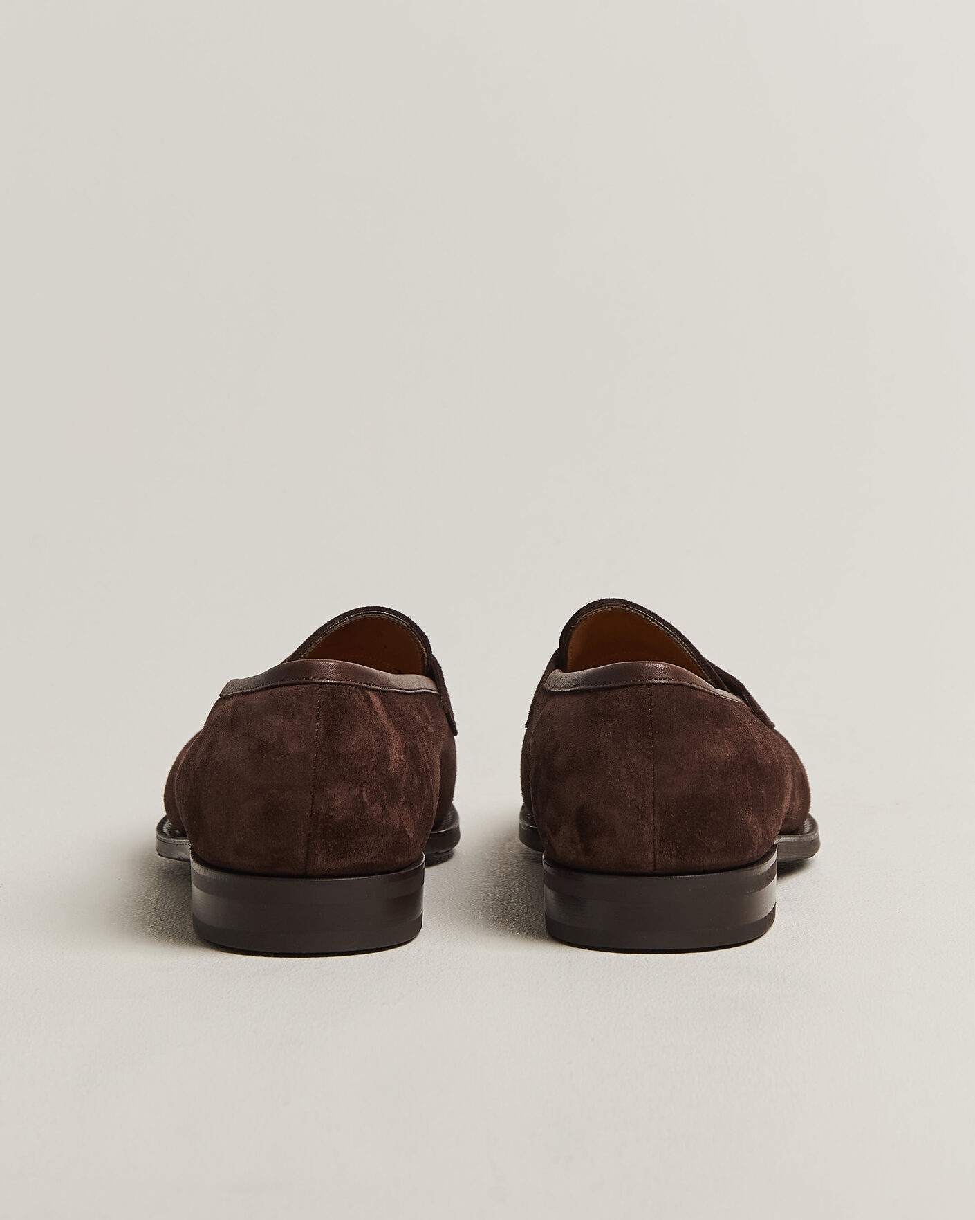 Mies | Loaferit | Edward Green | Piccadilly Penny Loafer Mink Suede