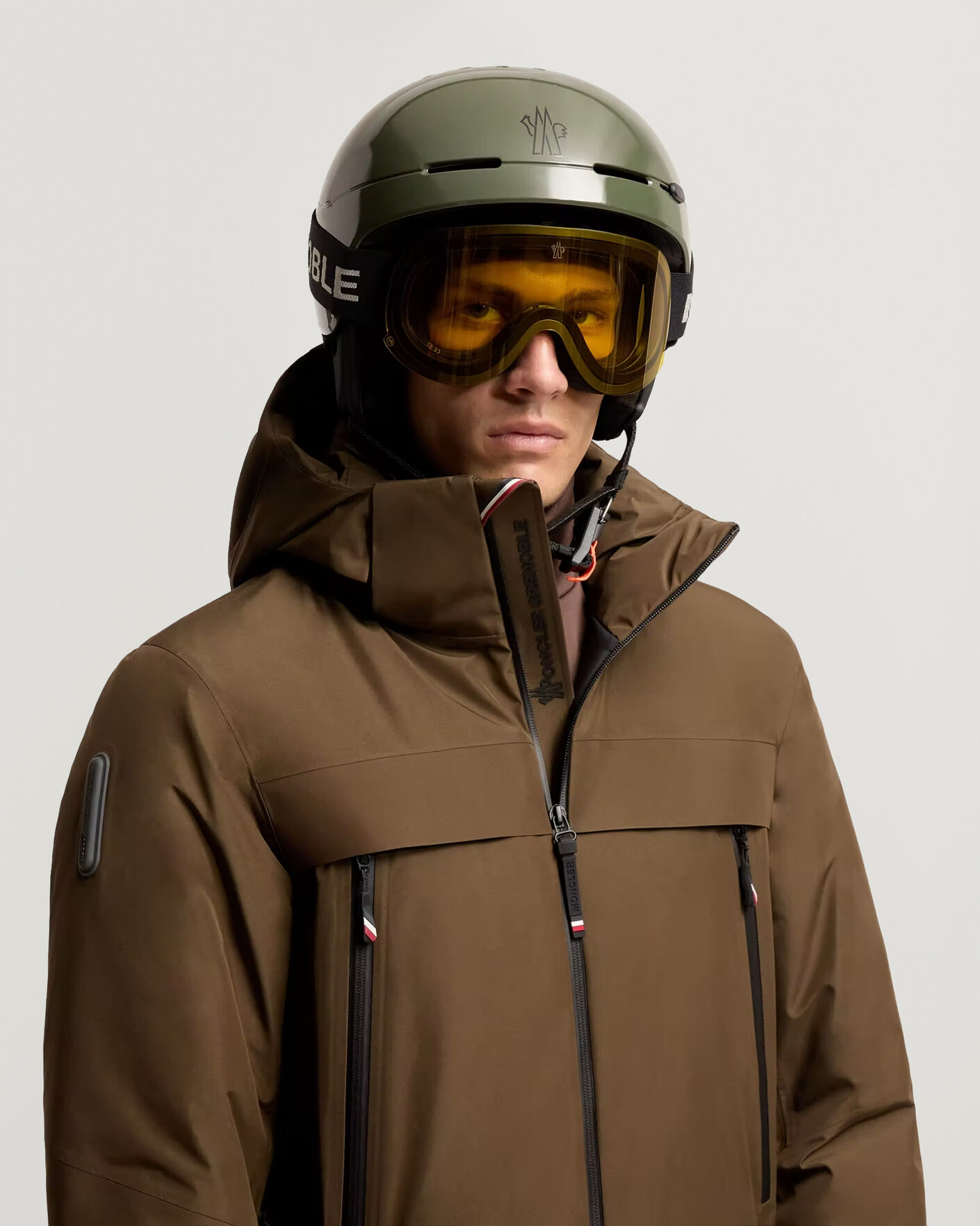 Mies | Aurinkolasit | Moncler Lunettes | Snowflare Ski Googles Black/Yellow