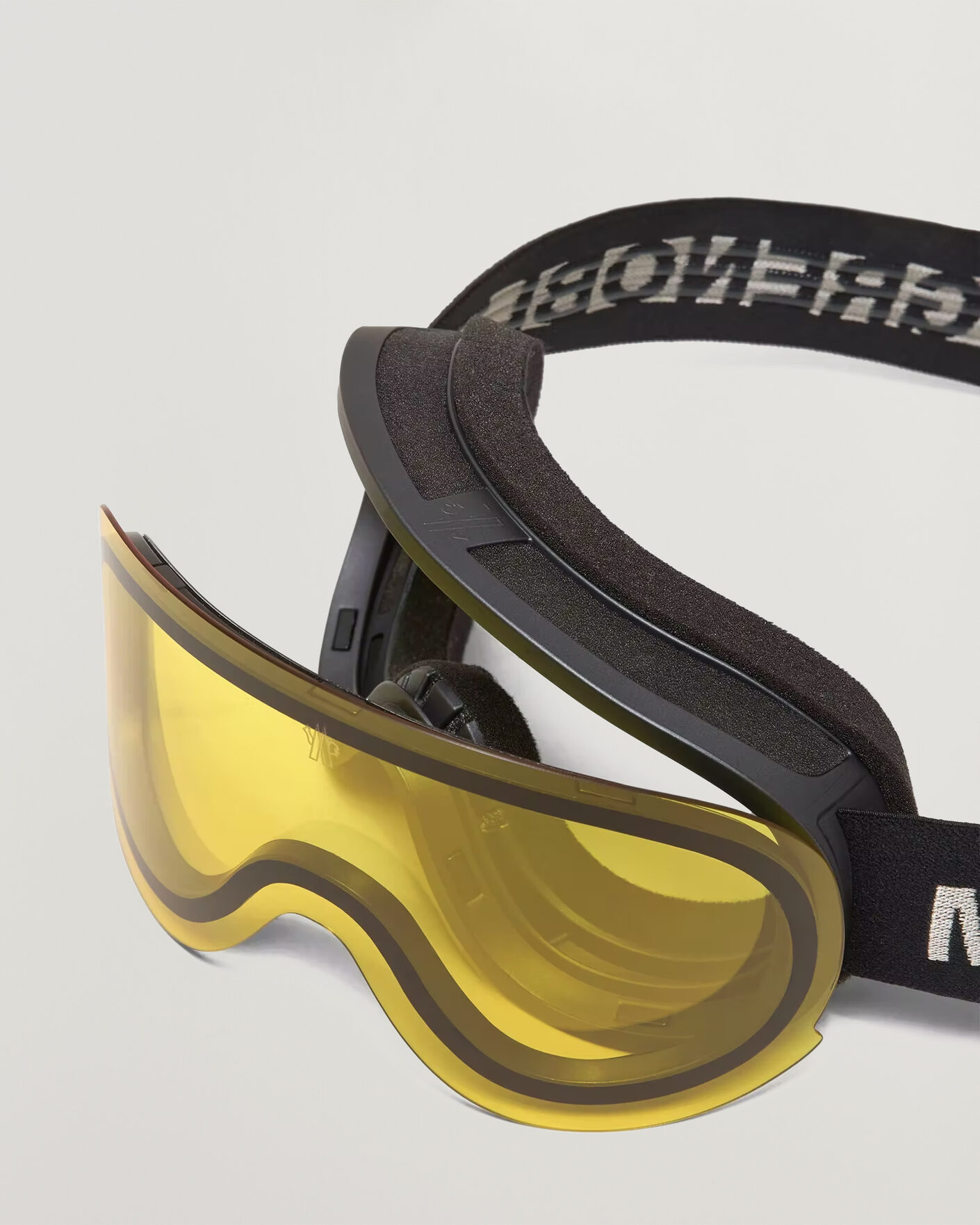 Mies | Aurinkolasit | Moncler Lunettes | Snowflare Ski Googles Black/Yellow