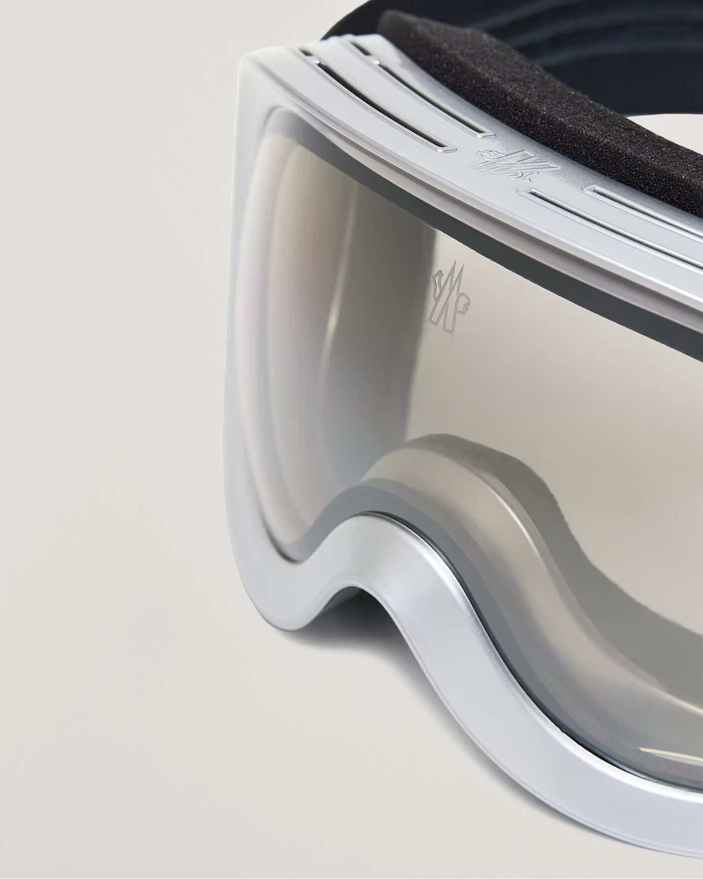 Mies | Aurinkolasit | Moncler Lunettes | Snowray Ski Googles Shiny Silver