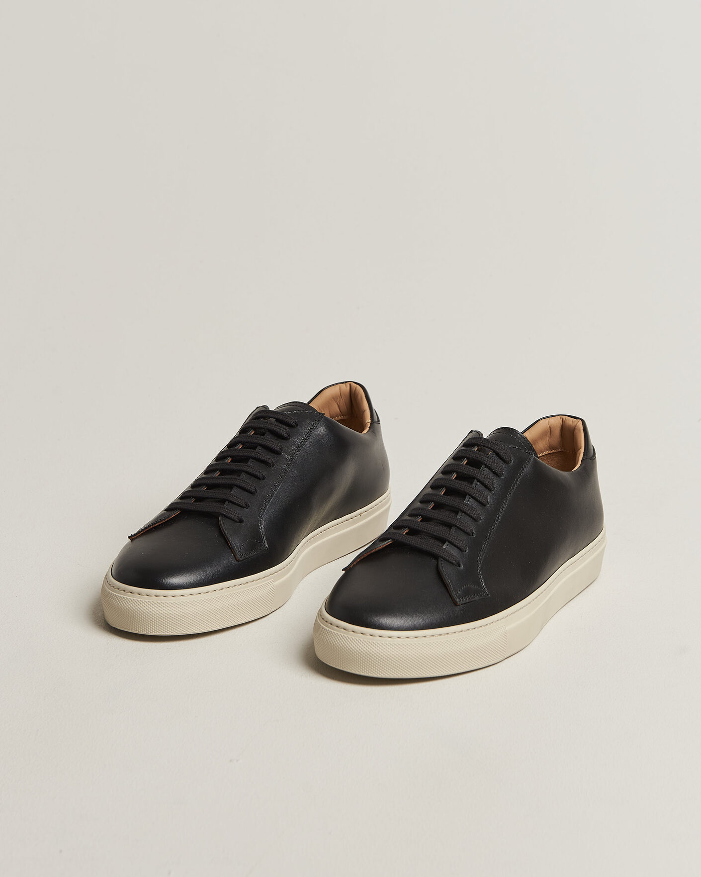 Mies | Tennarit | Sweyd | 055 Leather Sneaker Black