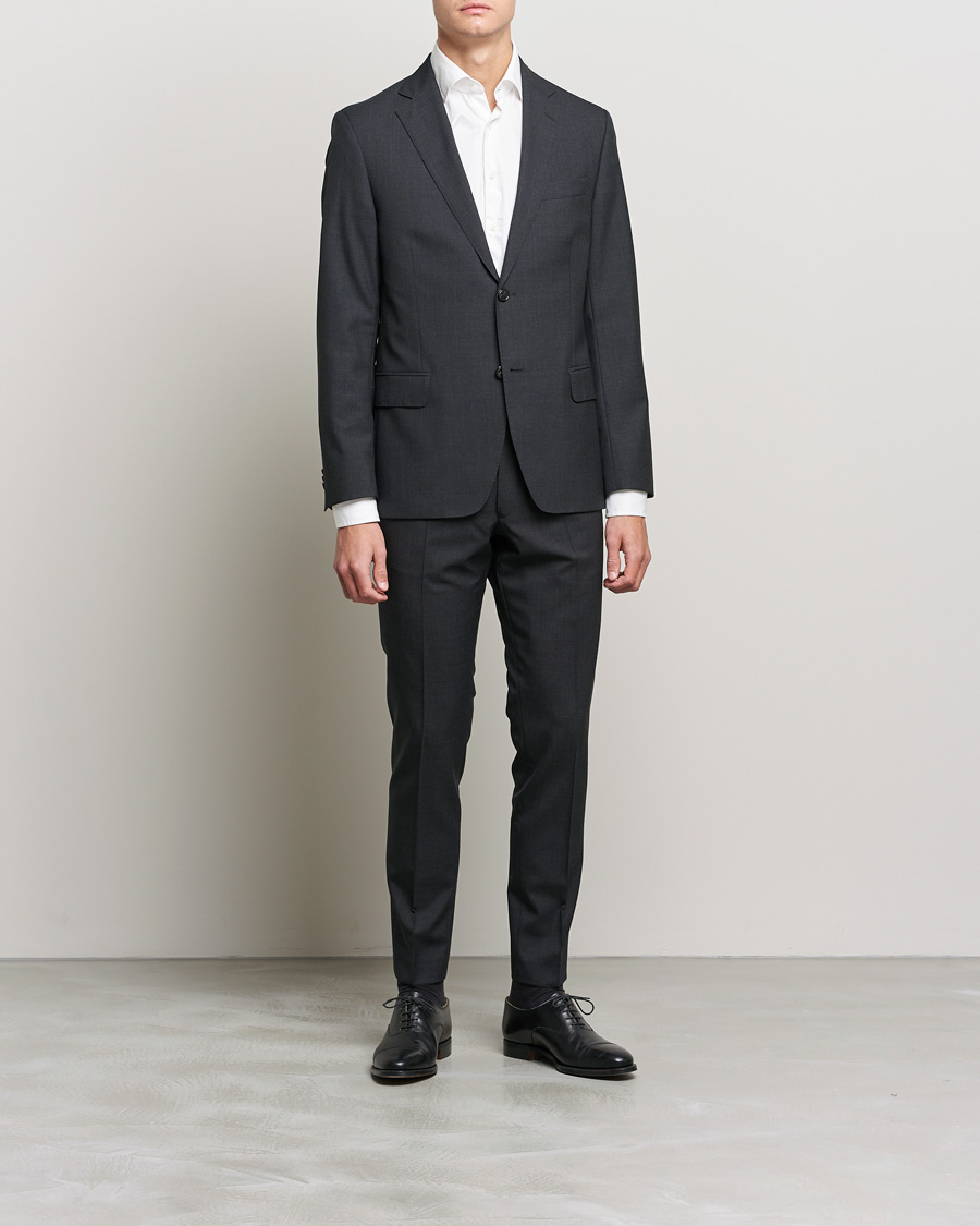 Mies | Puvut | Oscar Jacobson | Edmund Suit Super 120's Wool Grey