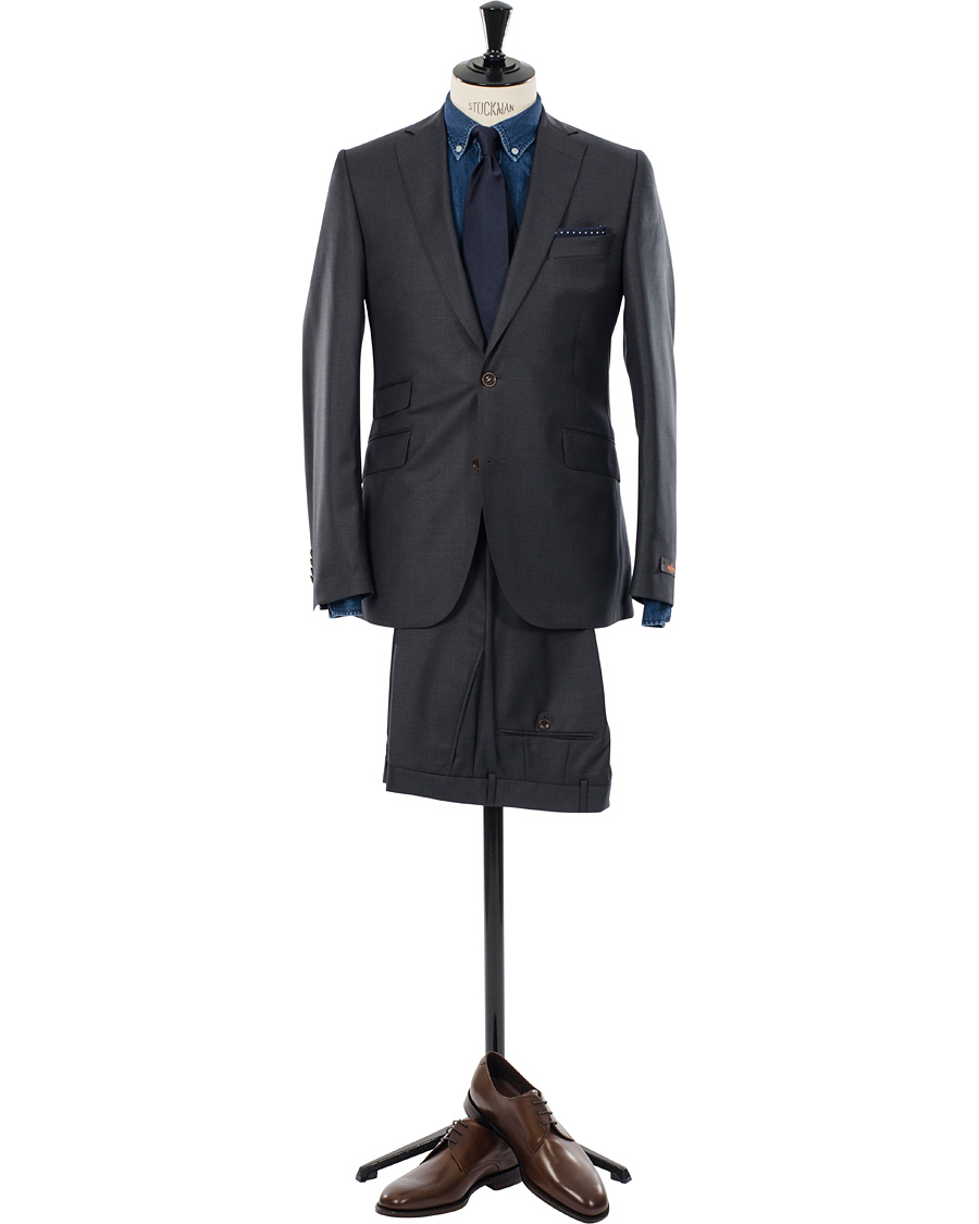 Mies |  |  | Paul Suit Solid Clothing Set Dark Grey