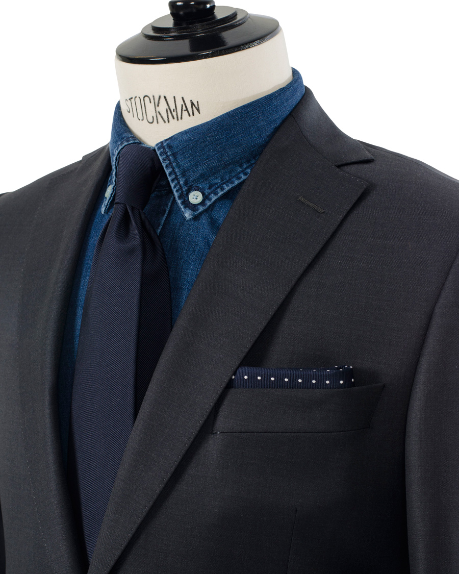 Mies |  |  | Paul Suit Solid Clothing Set Dark Grey