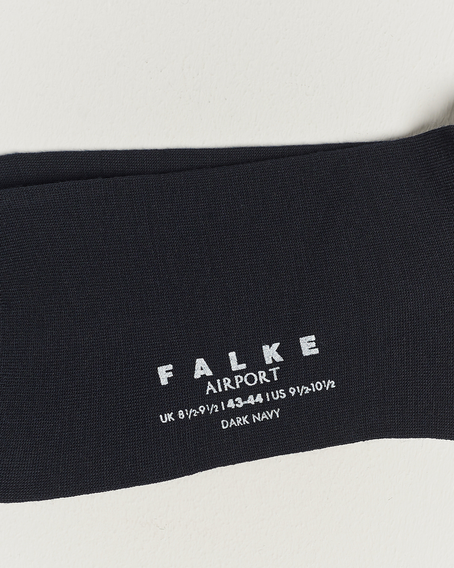 Mies | Alusvaatteet | Falke | 10-Pack Airport Socks Black/Dark Navy/Anthracite Melange
