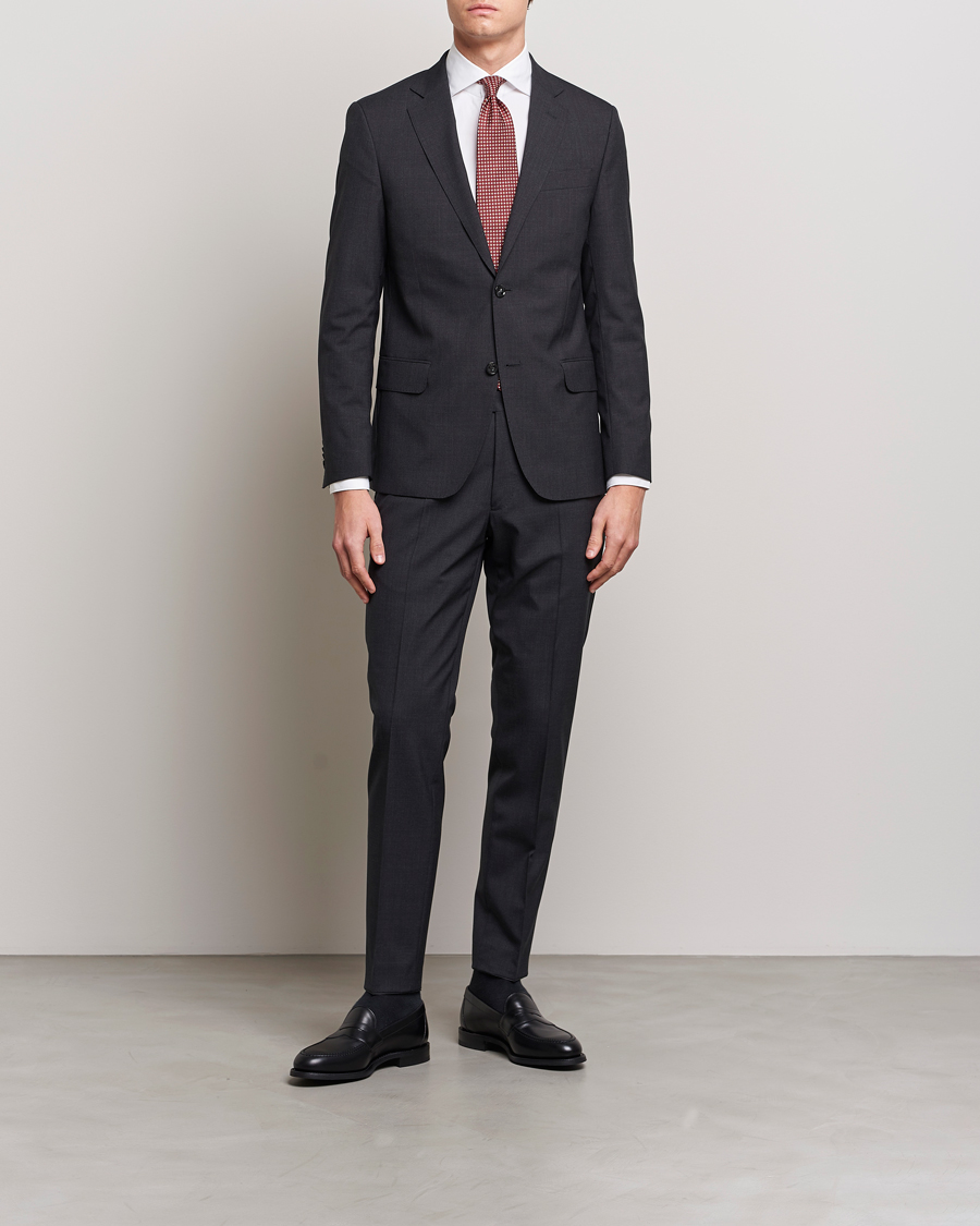 Mies | Vaatteet | Oscar Jacobson | Edmund Wool Suit Grey
