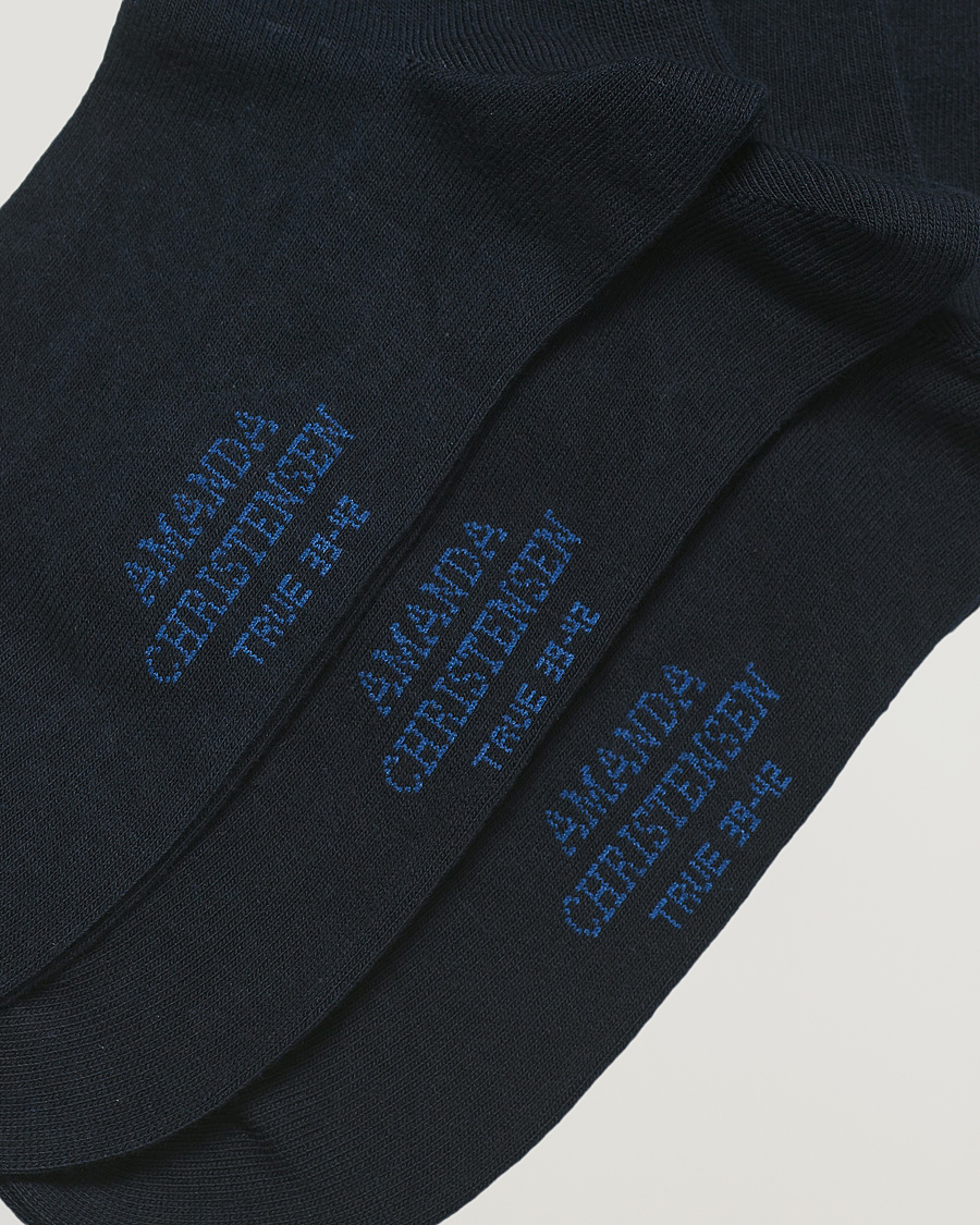 Mies | Alusvaatteet | Amanda Christensen | 6-Pack True Cotton Socks Dark Navy