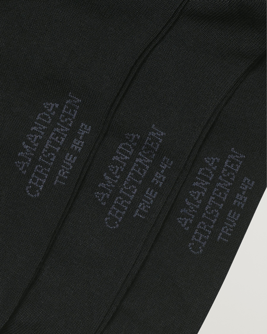 Mies | Alusvaatteet | Amanda Christensen | 12-Pack True Cotton Socks Black