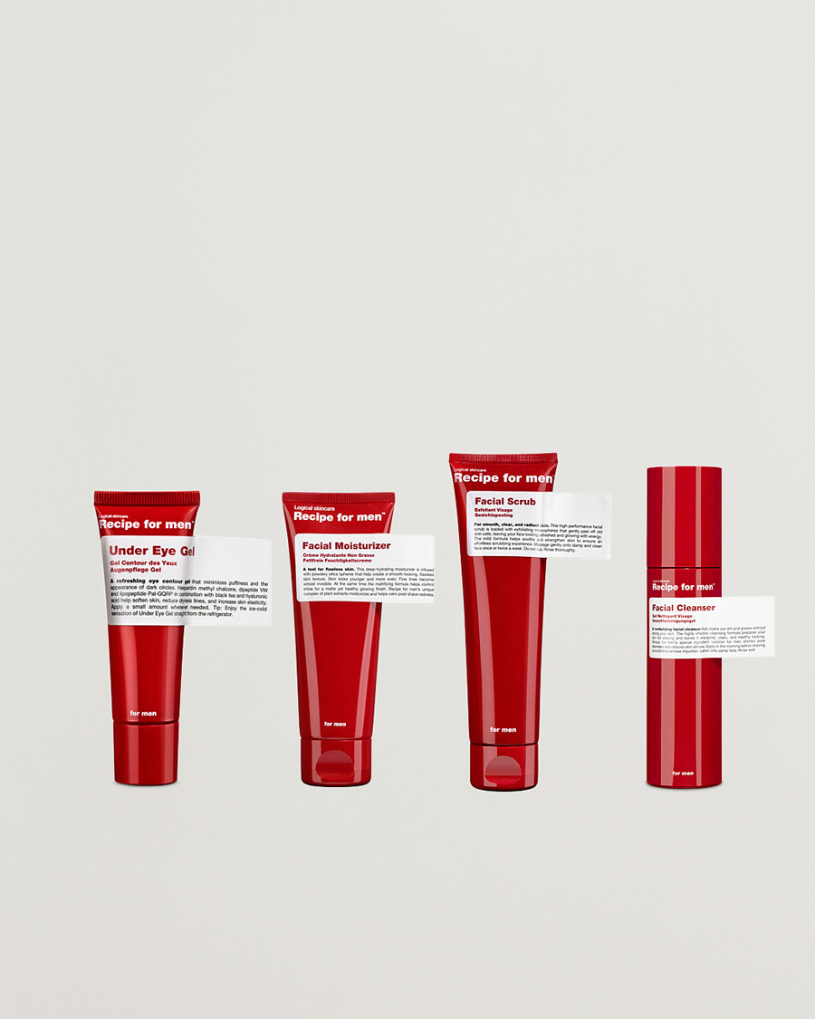 Mies | Ihonhoito | Recipe for men | Complete Face Routine Kit