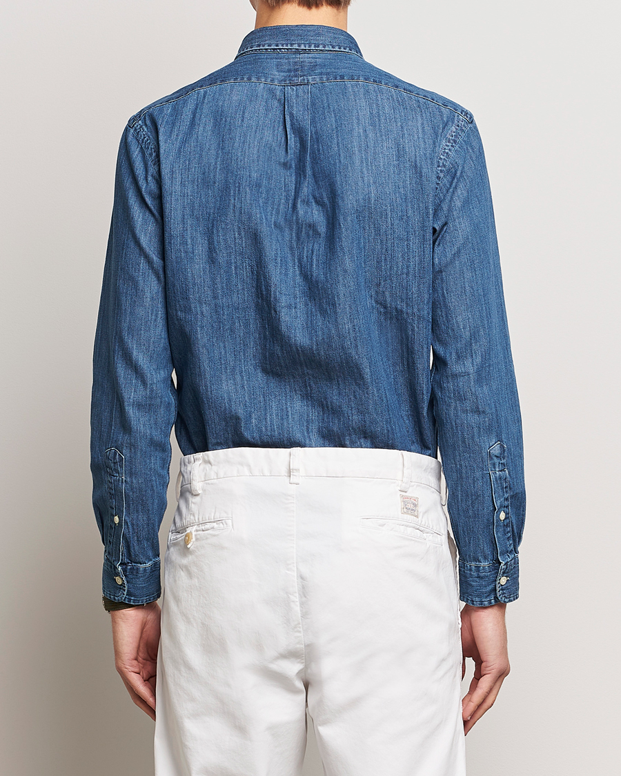 Mies | Kauluspaidat | Polo Ralph Lauren | 2-Pack Slim Fit Denim Shirt Washed/Dark Wash