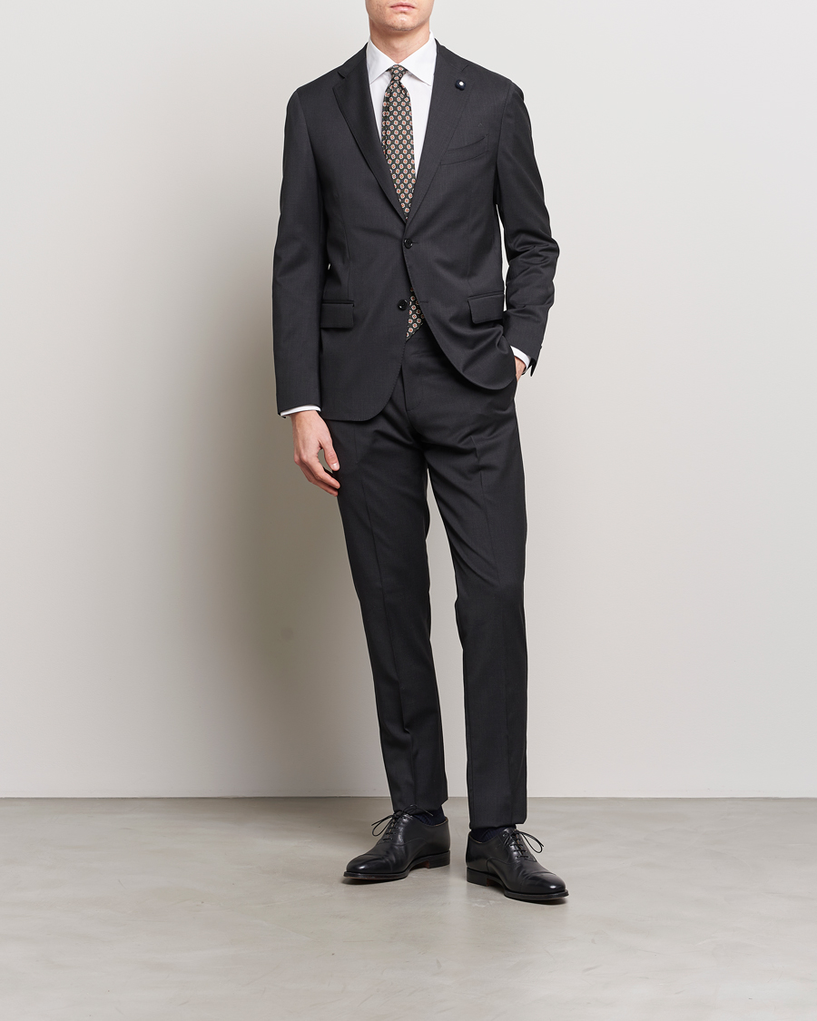 Mies | Lardini | Lardini | Wool Suit Grey