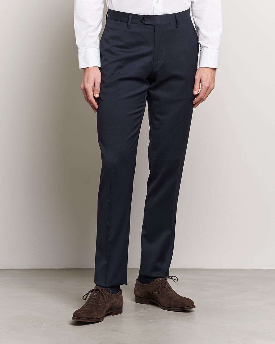 Mies | Puvut | Lardini | Wool Suit Navy