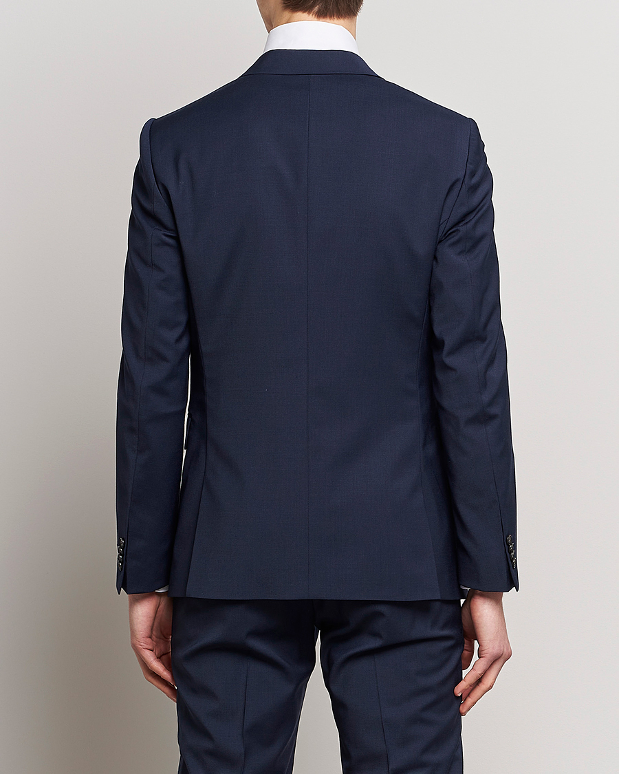 Mies | Puvut | Tiger of Sweden | Jerretts Wool Travel Suit Royal Blue