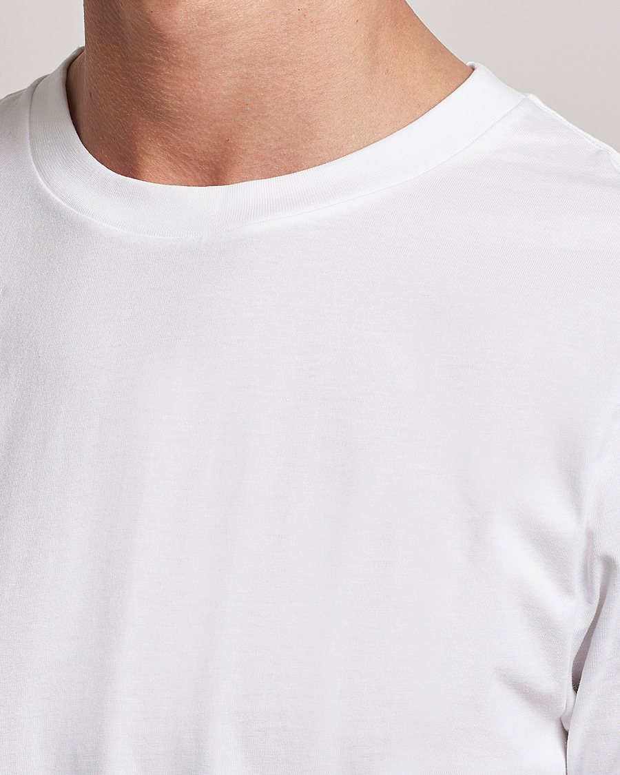 Mies | T-paidat | Bread & Boxers | 3-pack Crew Neck Regular T-Shirt White/Black/Dark Navy