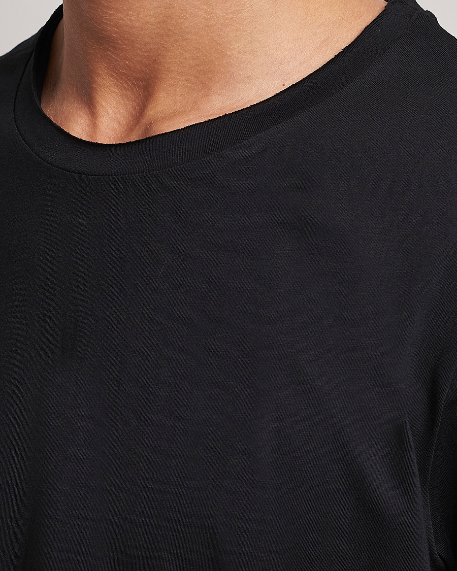 Mies | T-paidat | Bread & Boxers | 3-pack Crew Neck Relaxed Black