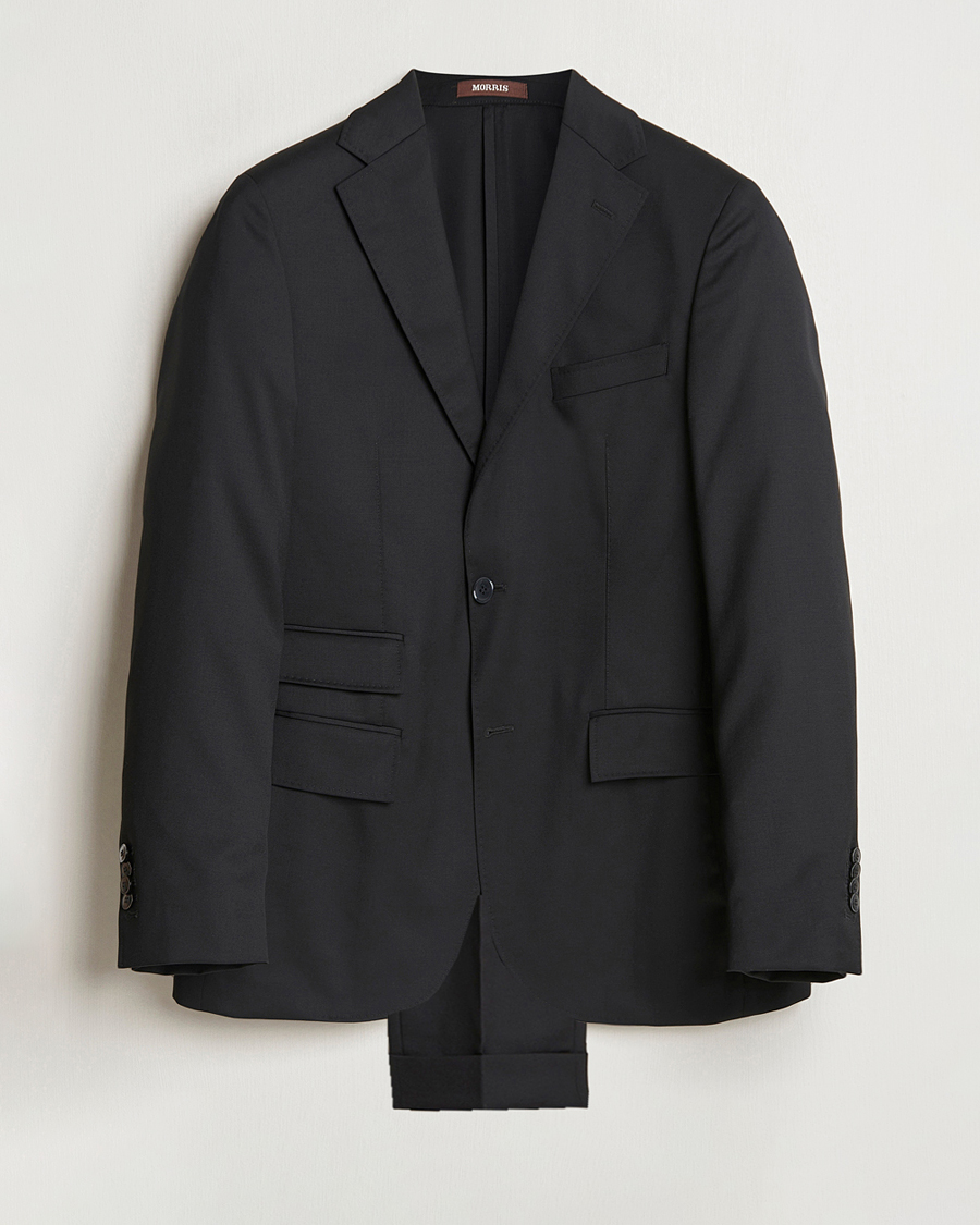Mies | Puvut | Morris | Heritage Prestige Wool Suit Black