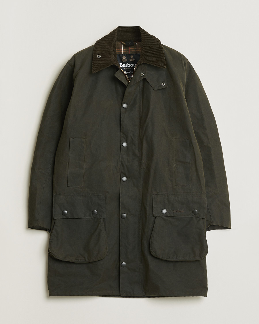 Mies | Pre-owned Takit | Pre-owned | Barbour Lifestyle Classic Northumbria Jacket Olive UK36 - EU46