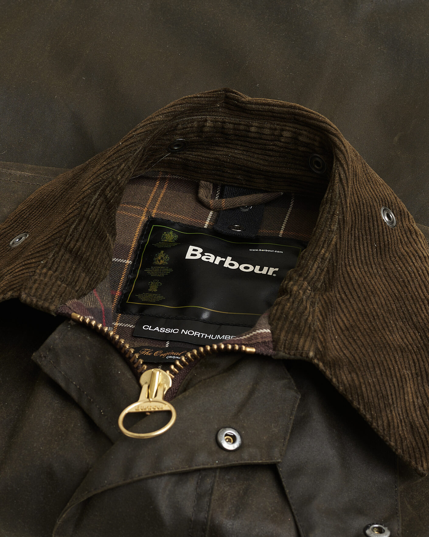 Mies | Pre-owned Takit | Pre-owned | Barbour Lifestyle Classic Northumbria Jacket Olive UK40 - EU50