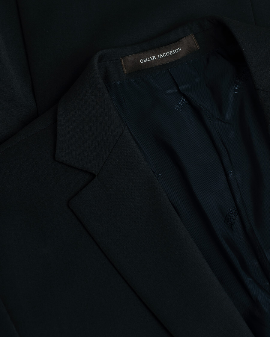 Mies | Oscar Jacobson Floyd/Dave Wool Suit Navy 52 | Pre-owned | Oscar Jacobson Floyd/Dave Wool Suit Navy 52