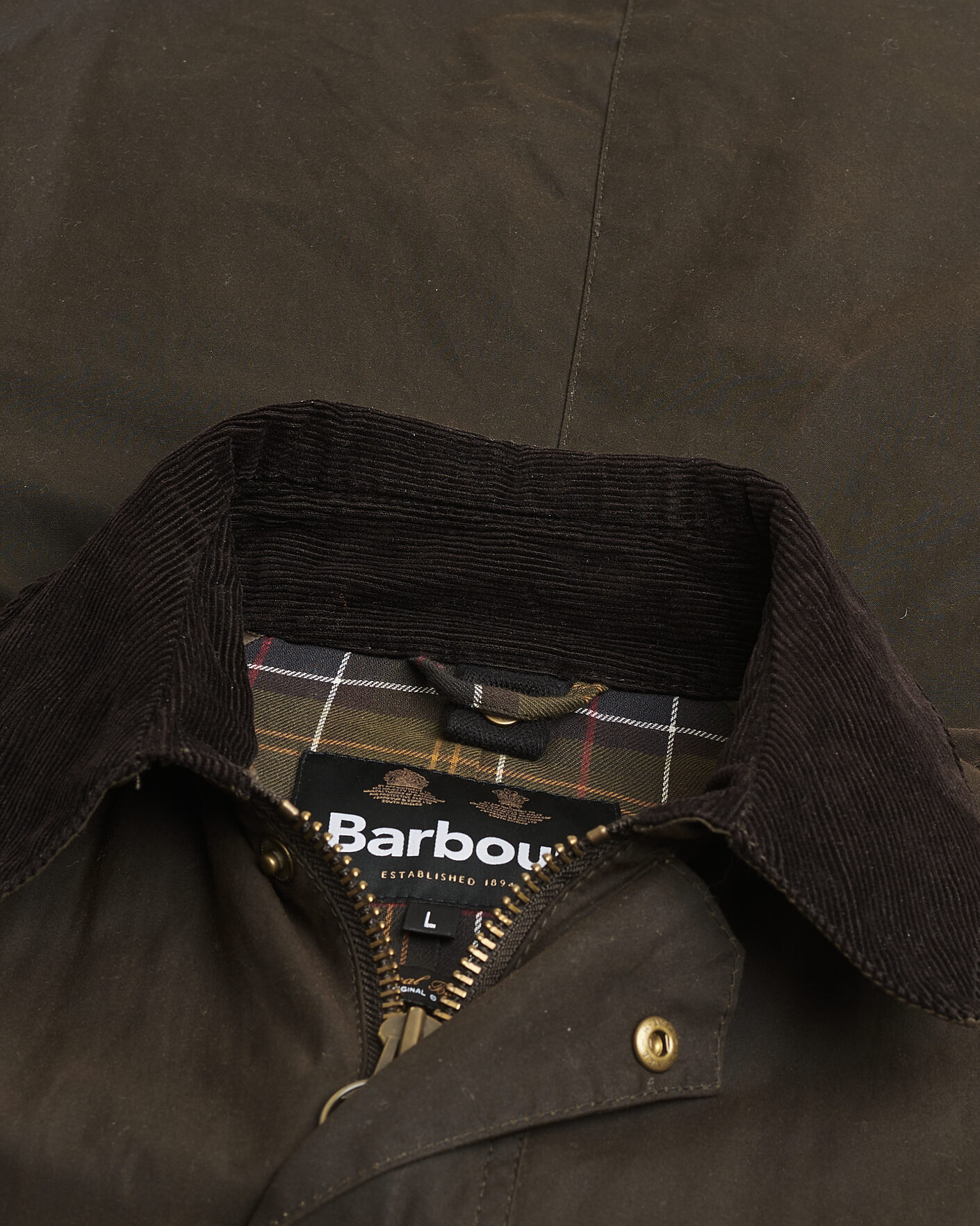 Mies | Pre-owned Takit | Pre-owned | Barbour Lifestyle Ashby Wax Jacket Olive L