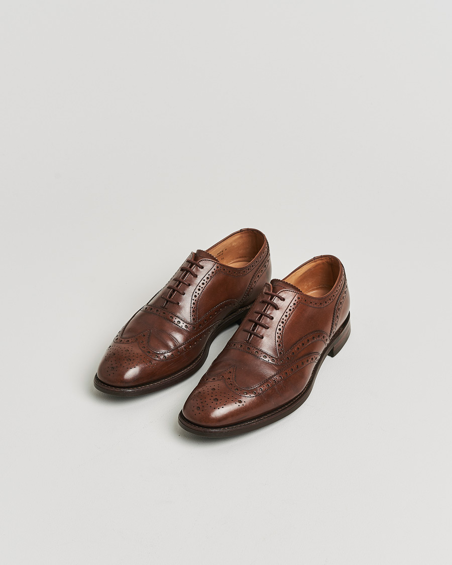 Mies | Loake 1880 Cumbria Brogue Brown Calf UK9 - EU43 | Pre-owned | Loake 1880 Cumbria Brogue Brown Calf UK9 - EU43