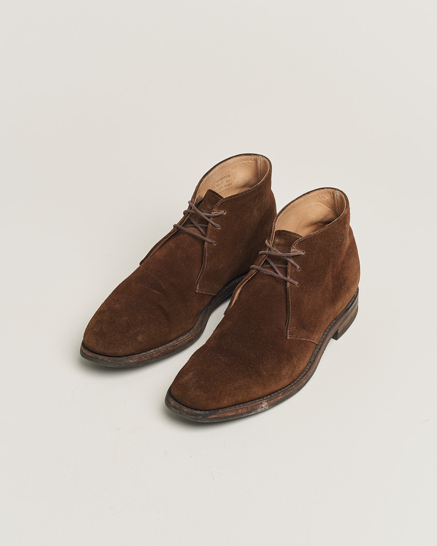 Mies | Loake 1880 Kempton Boot Brown Suede | Pre-owned | Loake 1880 Kempton Boot Brown Suede