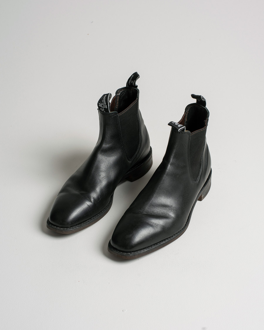 Mies | R.M.Williams Blaxland G Boot Yearling Black | Pre-owned | R.M.Williams Blaxland G Boot Yearling Black