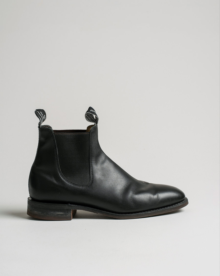 Mies | R.M.Williams Blaxland G Boot Yearling Black | Pre-owned | R.M.Williams Blaxland G Boot Yearling Black