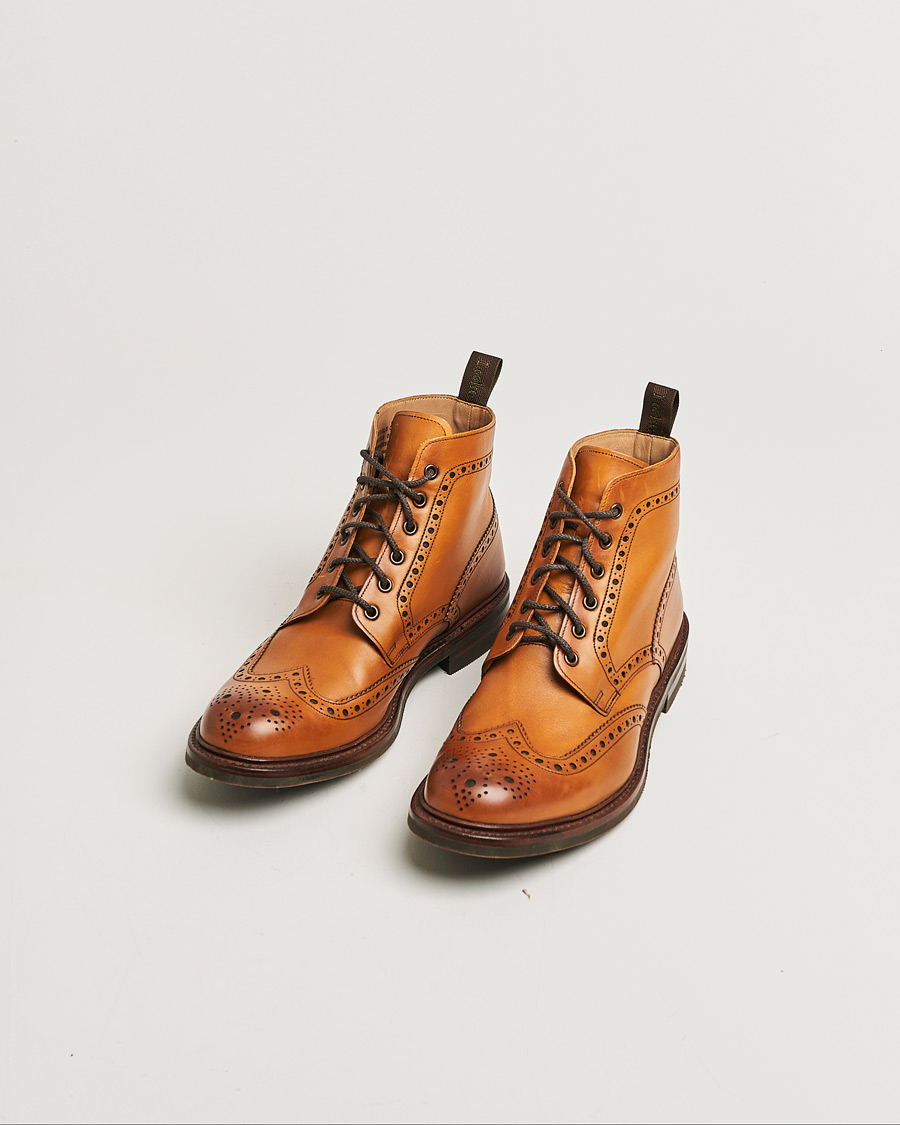 Mies | Loake 1880 Bedale Boot Tan Burnished Calf | Pre-owned | Loake 1880 Bedale Boot Tan Burnished Calf