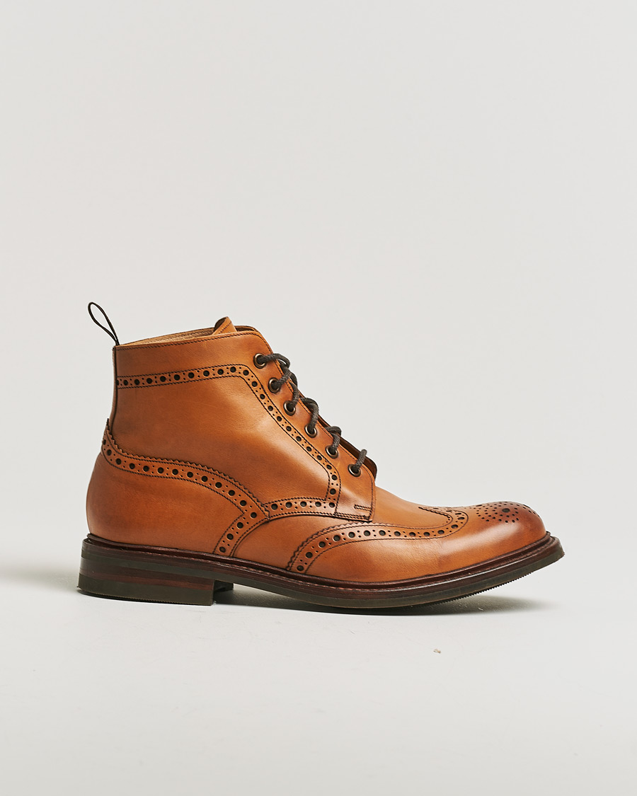 Mies | Loake 1880 Bedale Boot Tan Burnished Calf | Pre-owned | Loake 1880 Bedale Boot Tan Burnished Calf