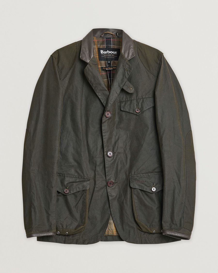 Mies | Barbour Lifestyle Beacon Sports Jacket Olive | Pre-owned | Barbour Lifestyle Beacon Sports Jacket Olive