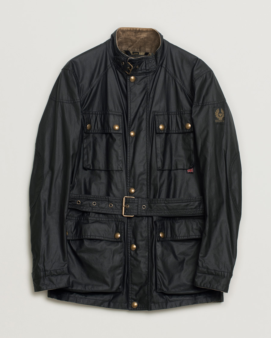Mies | Belstaff Roadmaster Belted Jacket Black | Pre-owned | Belstaff Roadmaster Belted Jacket Black