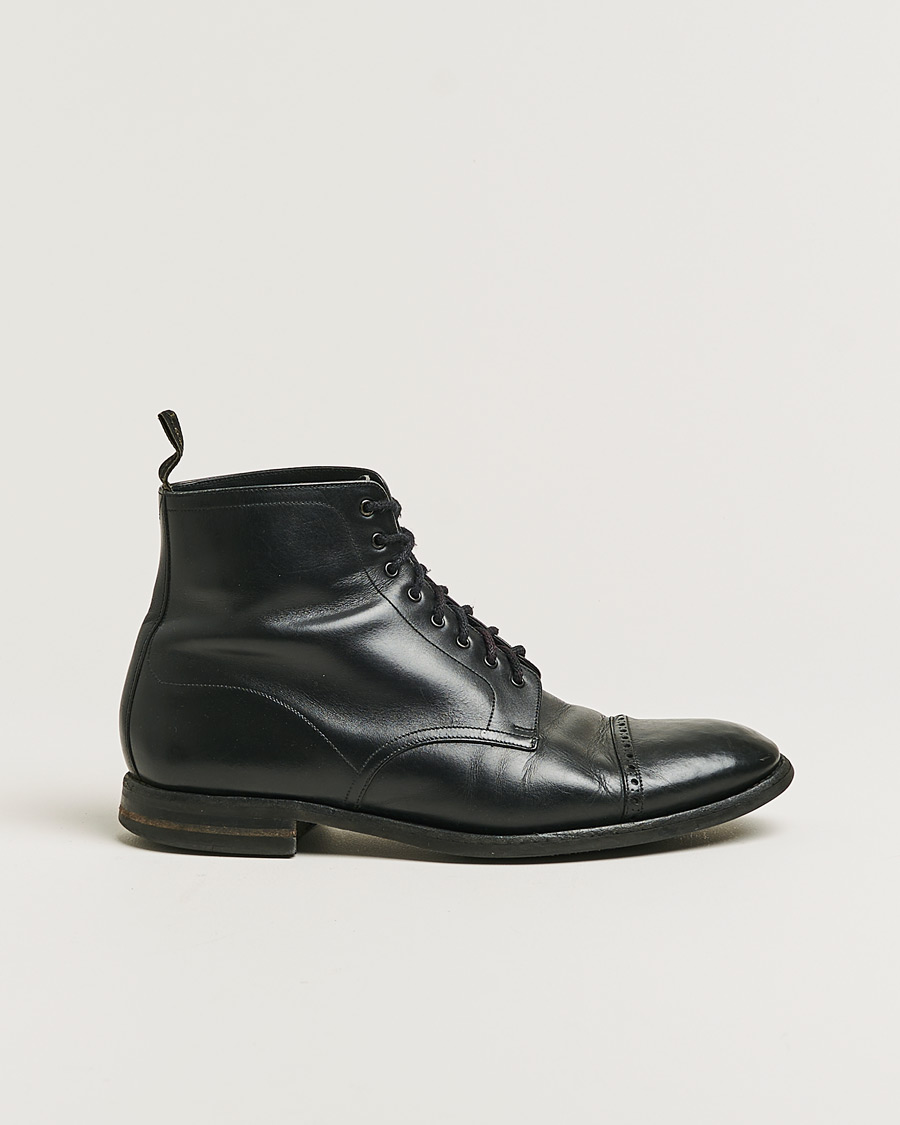 Mies | Loake 1880 Hyde Boot Black Calf | Pre-owned | Loake 1880 Hyde Boot Black Calf