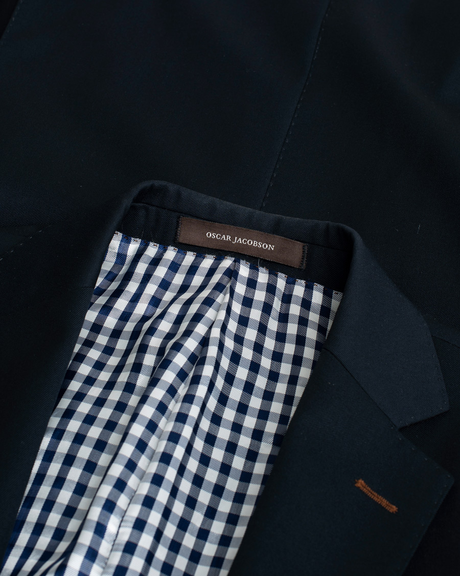 Mies | Oscar Jacobson Edmund Club Blazer Navy | Pre-owned | Oscar Jacobson Edmund Club Blazer Navy