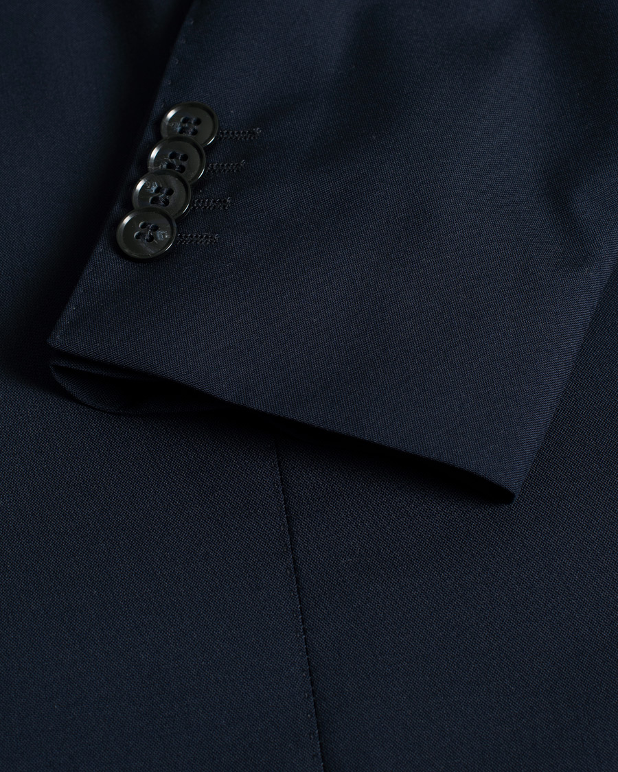 Mies | Oscar Jacobson Super 120's Wool Suit Navy 150 | Pre-owned | Oscar Jacobson Super 120's Wool Suit Navy 150