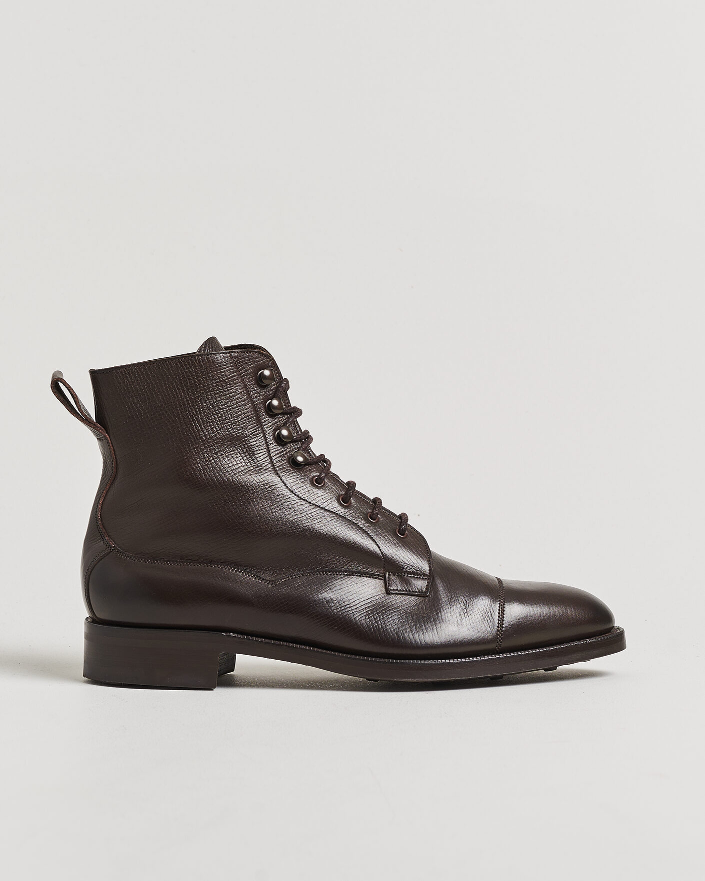 Mies | Pre-owned Pohjattavat kengät | Pre-owned | Edward Green Galway Grained Boot Dark Brown Utah Calf UK10,5 - EU45