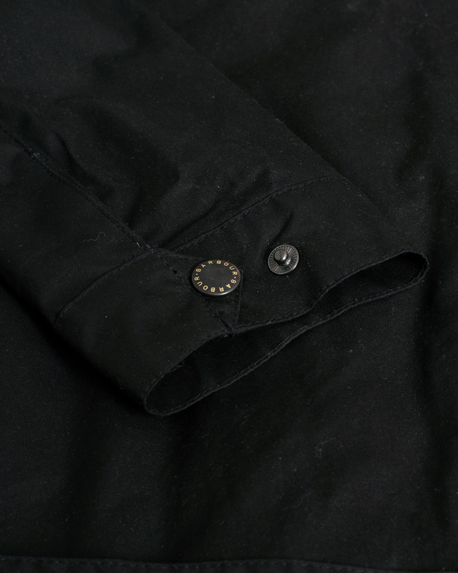 Mies | Takit | Pre-owned | Barbour International Slim Wax Jacket Black