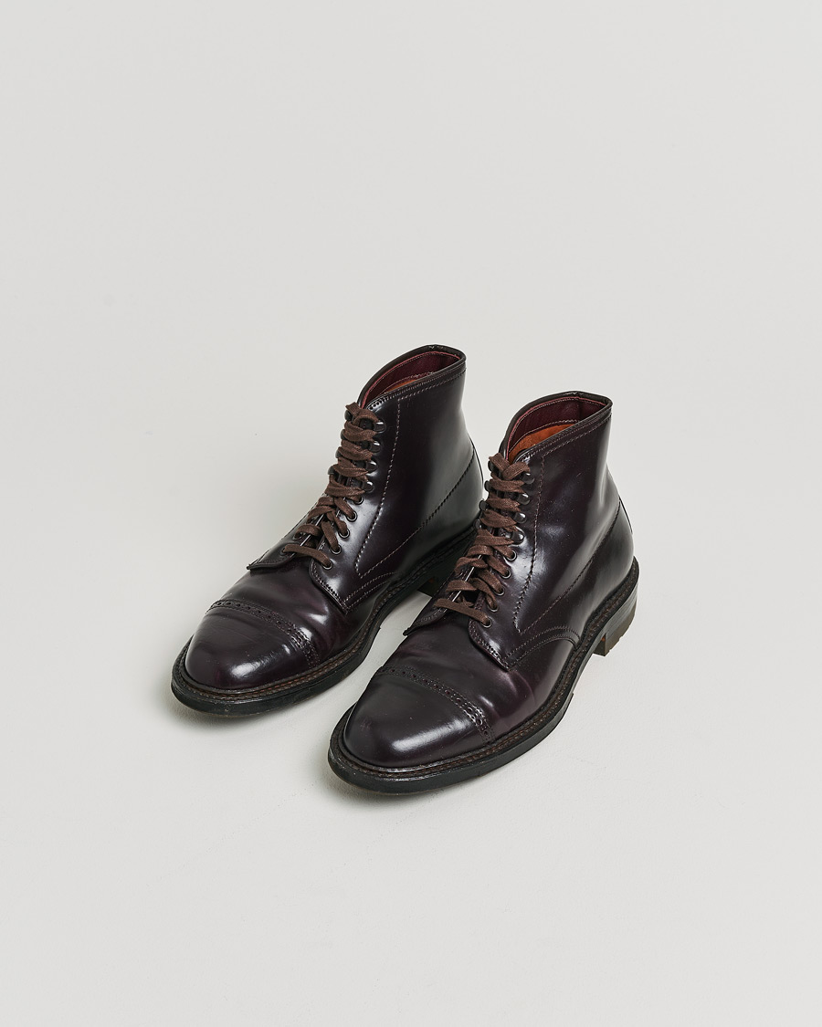 Mies | Nilkkurit | Pre-owned | Alden M1807 Boot Burgundy Shell Cordovan US7,5 - EU41