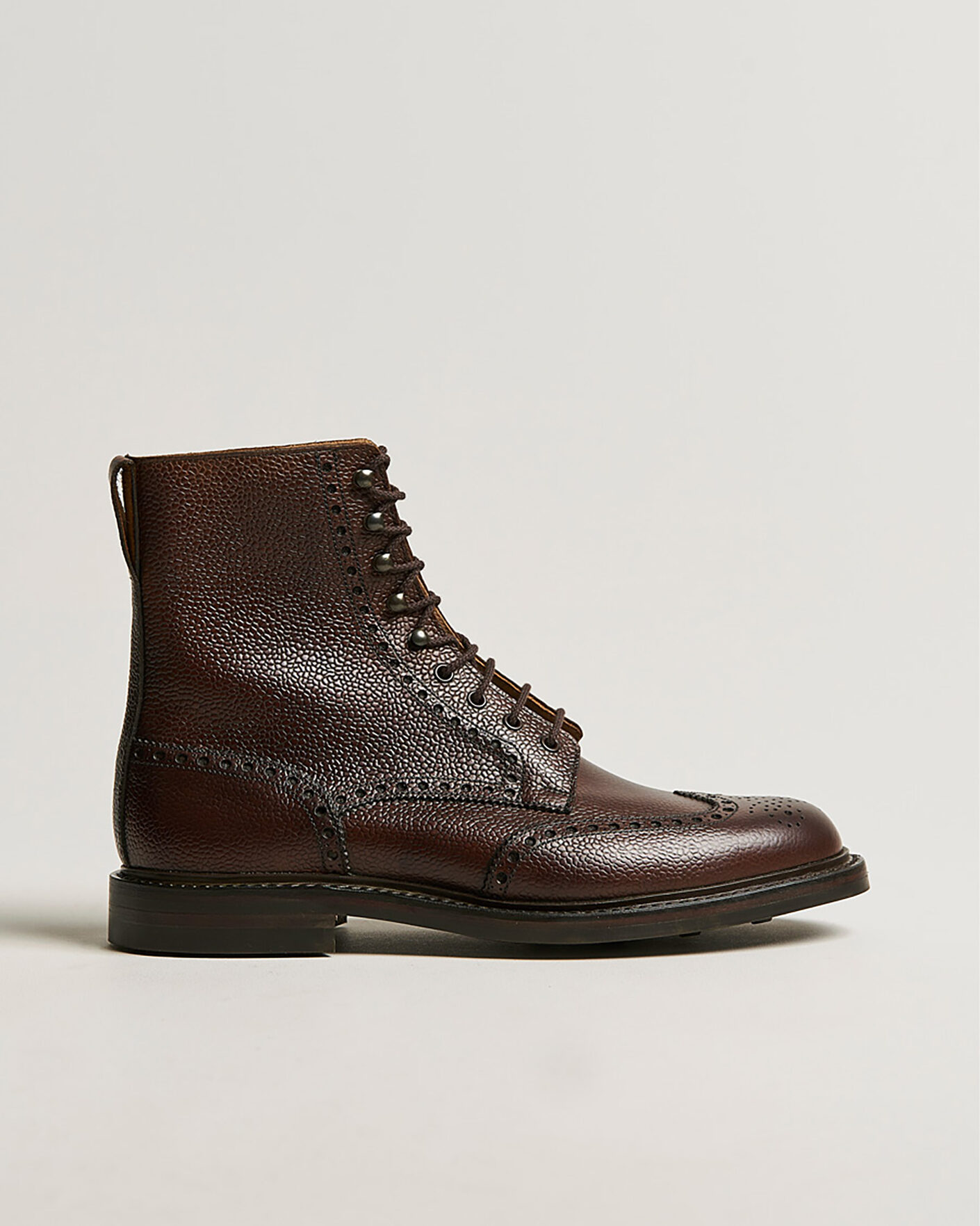 Mies | Pre-owned Pohjattavat kengät | Pre-owned | Crockett & Jones Islay Boot Dark Brown Grained Calf UK10 - EU44