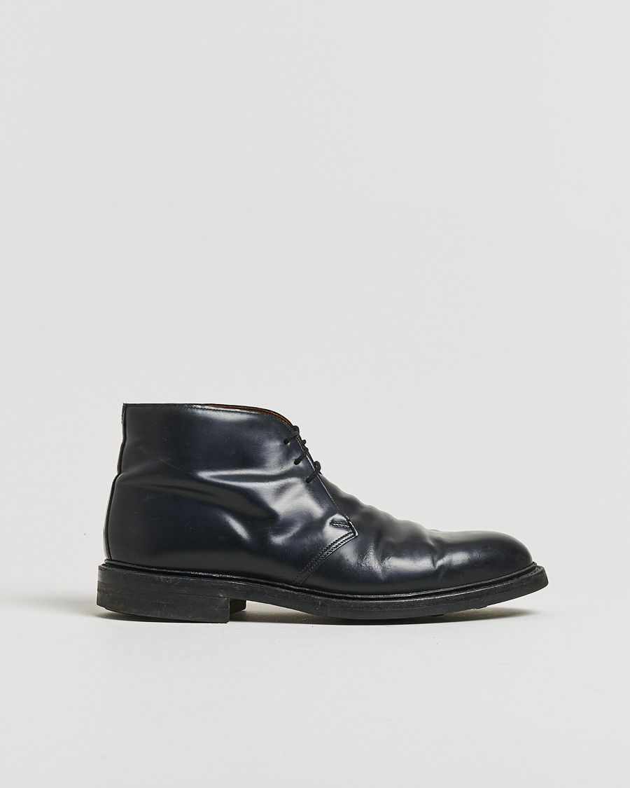 Mies | Pre-owned Pohjattavat kengät | Pre-owned | Crockett & Jones Holborn Chukka Black Calf UK8 - EU42