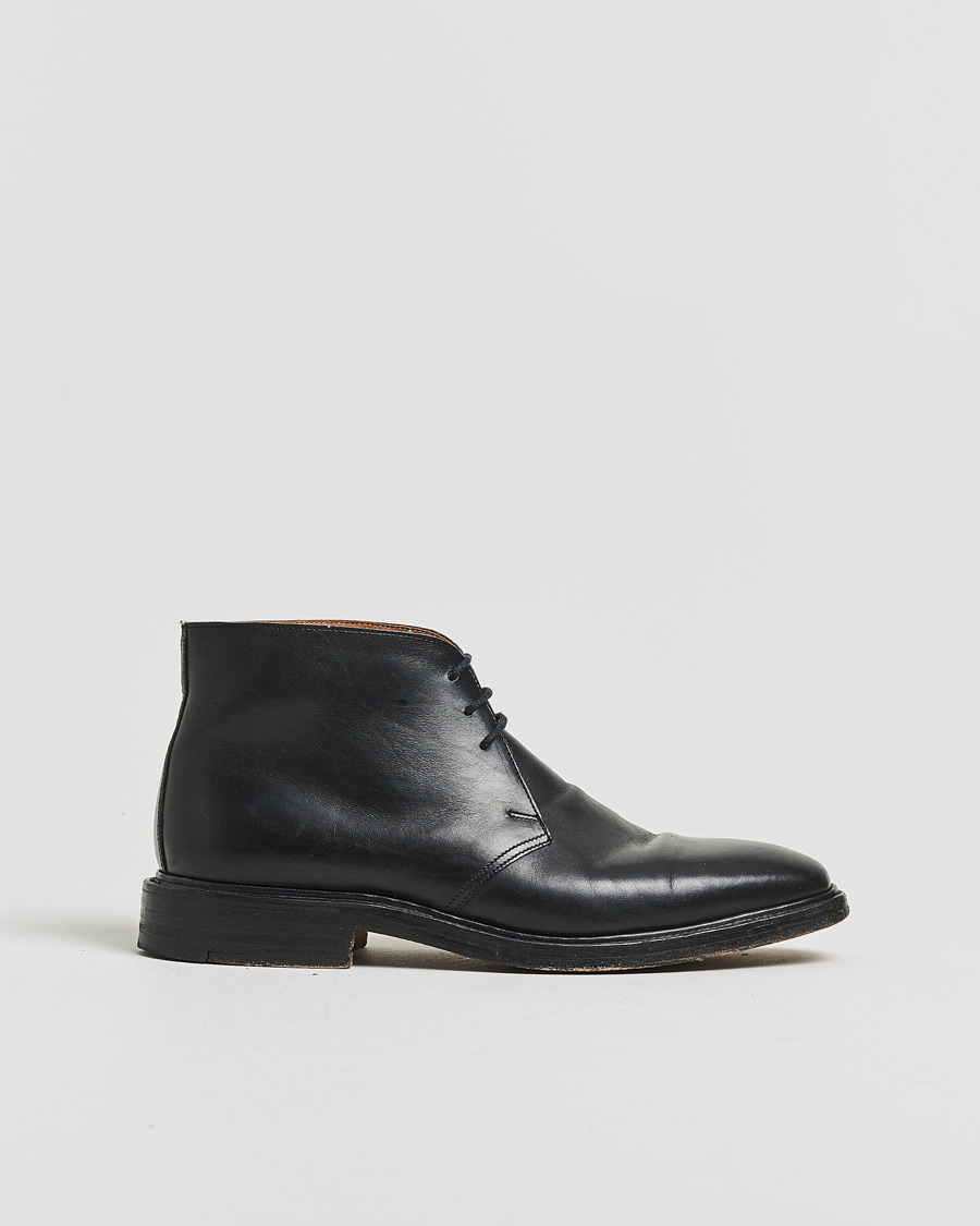 Mies | Pre-owned Pohjattavat kengät | Pre-owned | Crockett & Jones Holborn Chukka Black Calf UK8 - EU42